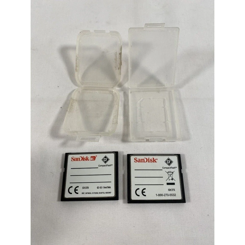 SanDisk 4GB Extreme III Compact Flash 4 GB & 256 MB